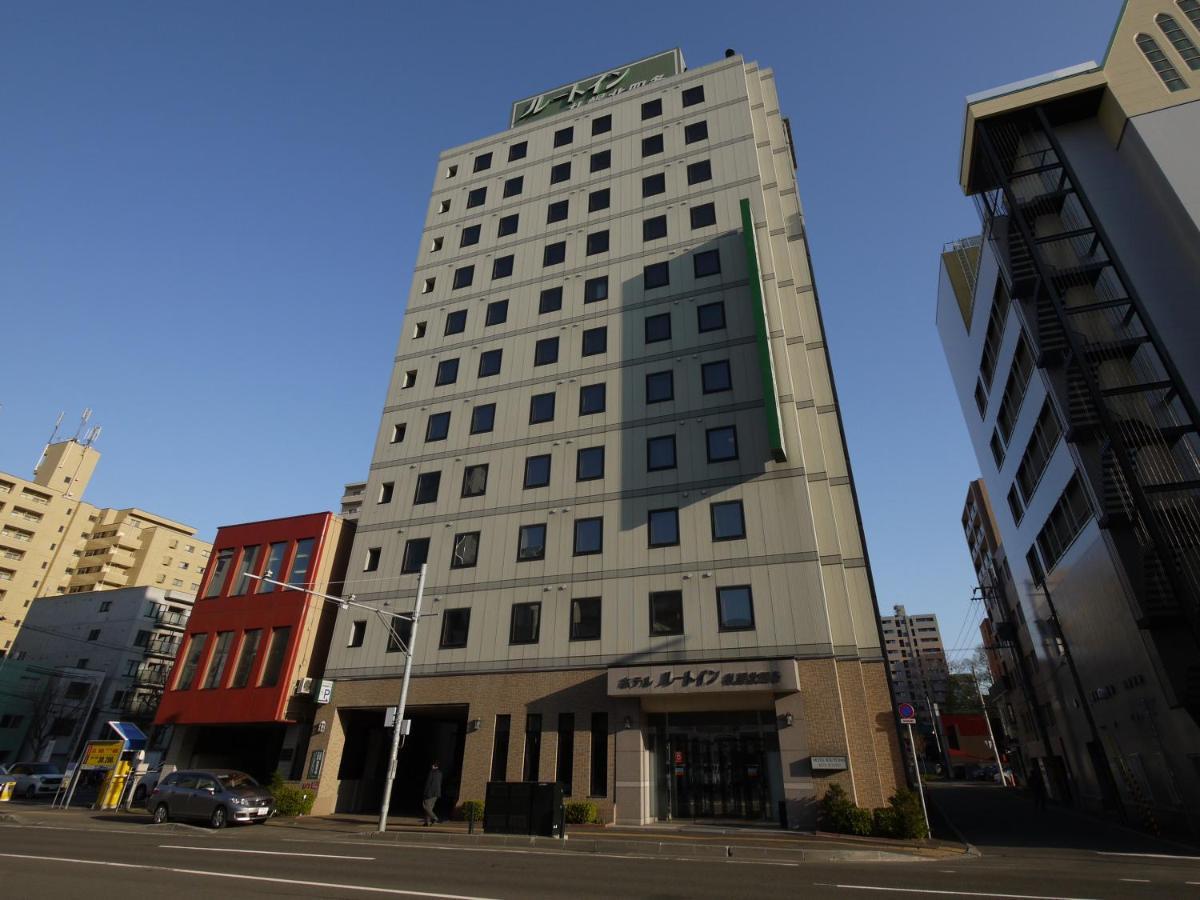 Hotel Route-Inn Sapporo Kitayojo Kültér fotó